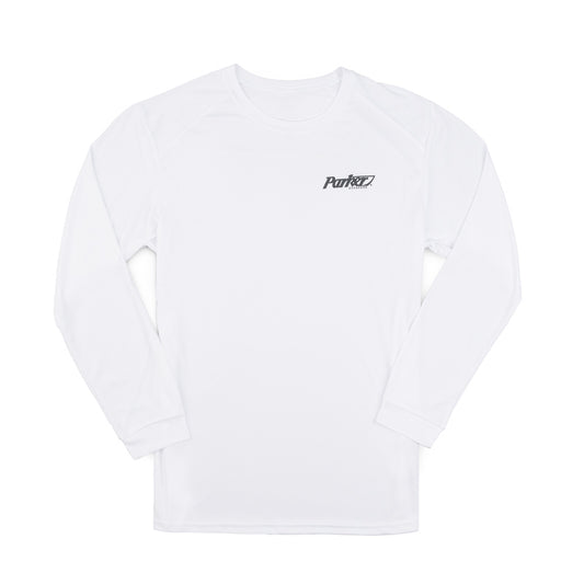 18SE LS Performance Sketch Tee - White