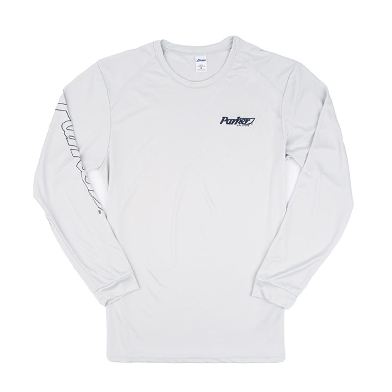 Islander LS Performance Tee - Aluminum