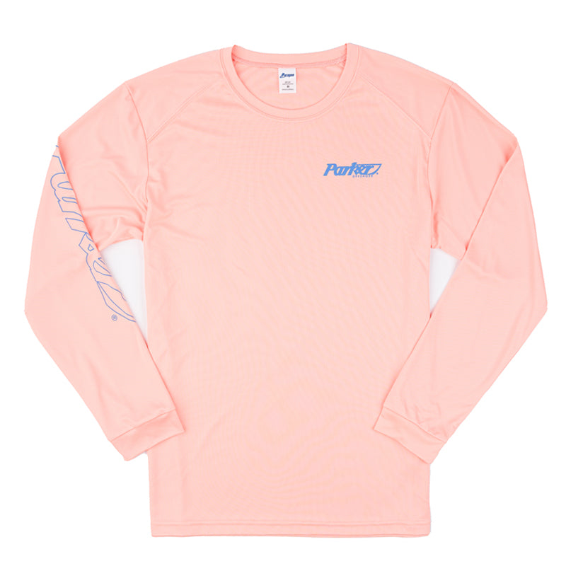 Islander LS Performance Tee - Coral