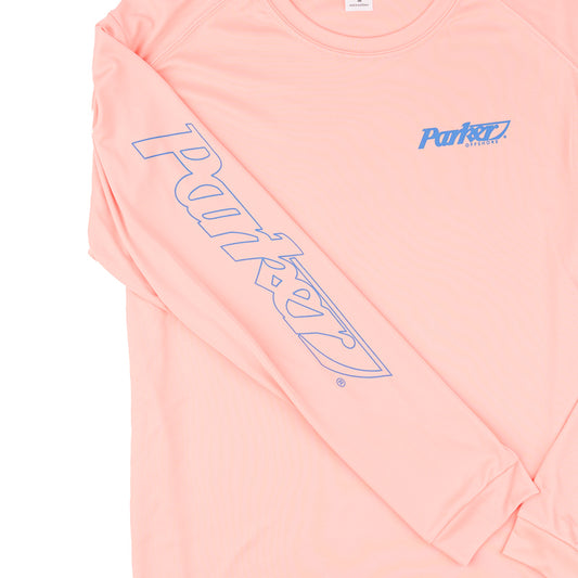 Islander LS Performance Tee - Coral