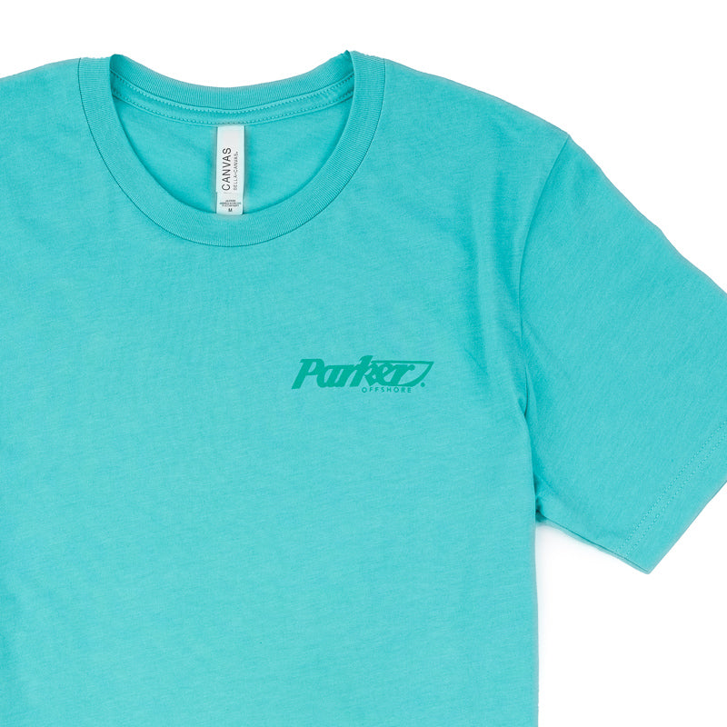 Classic Logo Tee - Heather Sea Green