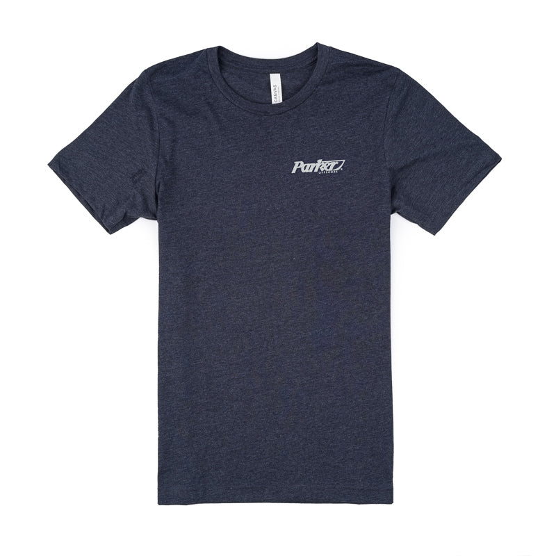 Classic Logo Tee - Heather Midnight Navy