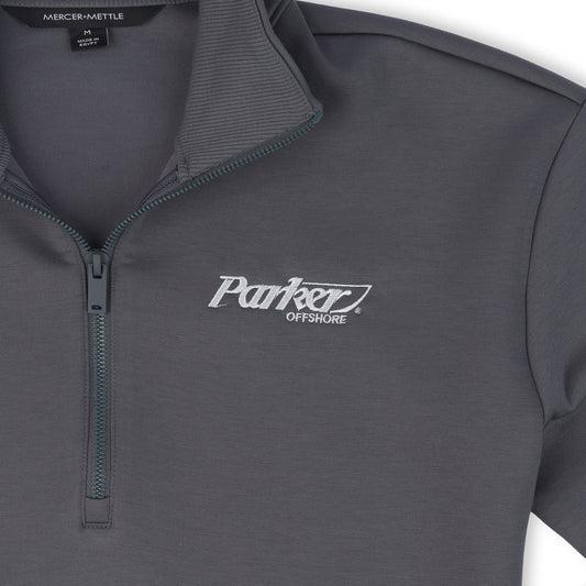 Women's Soft 1/4 Zip Pullover - Storm Grey