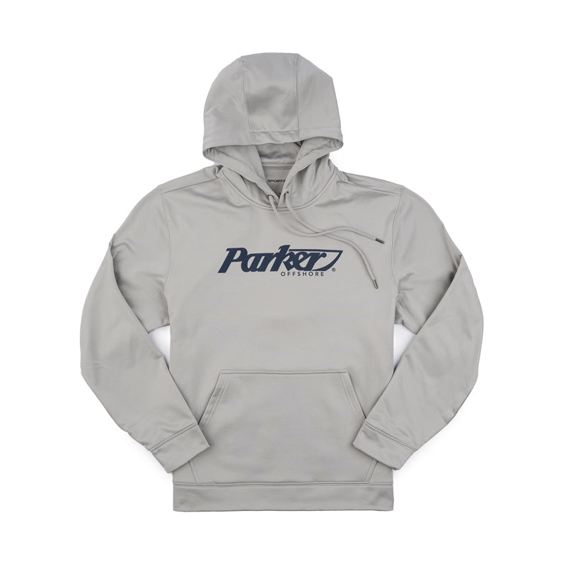 Wicking Hooded Sweatshirt - Silver