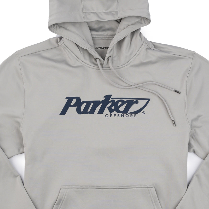 Wicking Hooded Sweatshirt - Silver