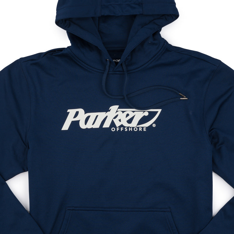 Wicking Hooded Sweatshirt - Navy