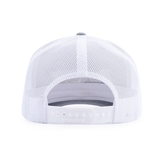 Classic Trucker Cap - Heather Grey / White