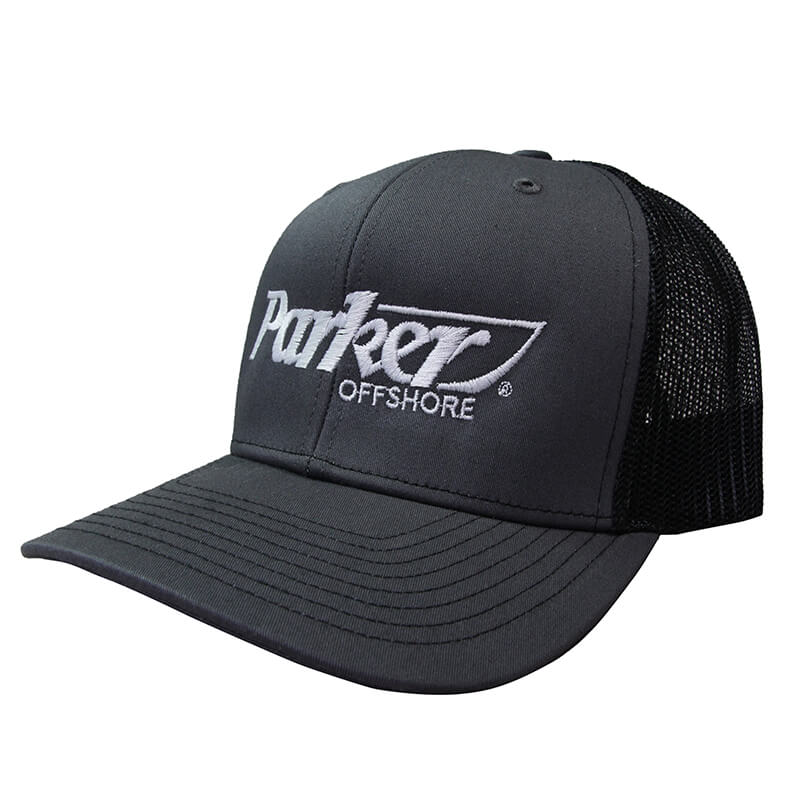 Richardson Trucker Cap - Charcoal | Black