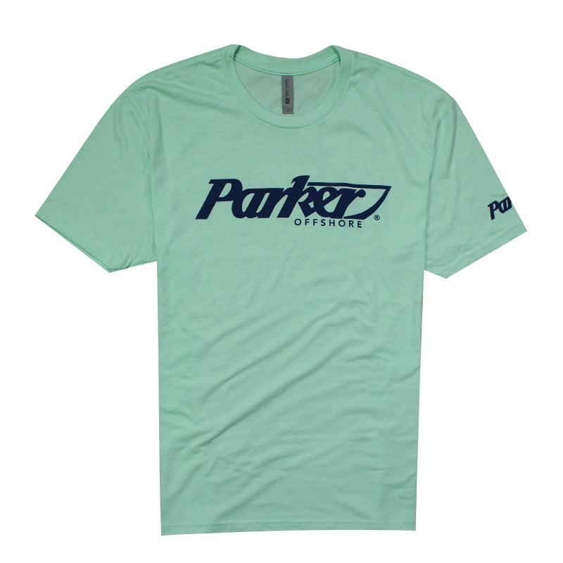 Blended Soft Logo Tee - Mint Green