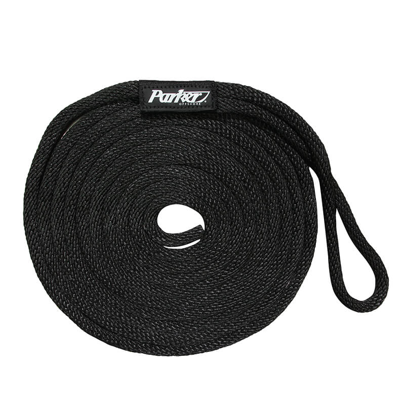 5/8 x 25 Dockline Rope - Black