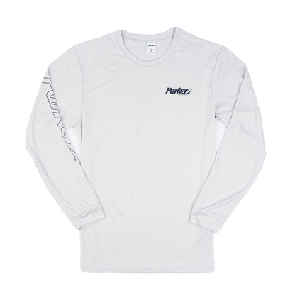 Islander LS Performance Tee - Aluminum