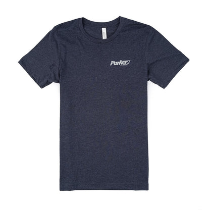 Classic Logo Tee - Heather Midnight Navy
