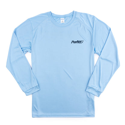 LS UV Cabin Tee - Blue Mist