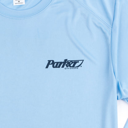 LS UV Cabin Tee - Blue Mist