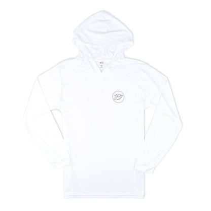 LS Icon Performance Hoodie Tee - White