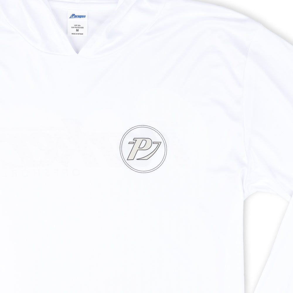 LS Icon Performance Hoodie Tee - White
