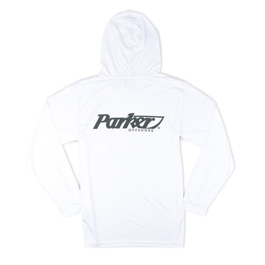 LS Icon Performance Hoodie Tee - White