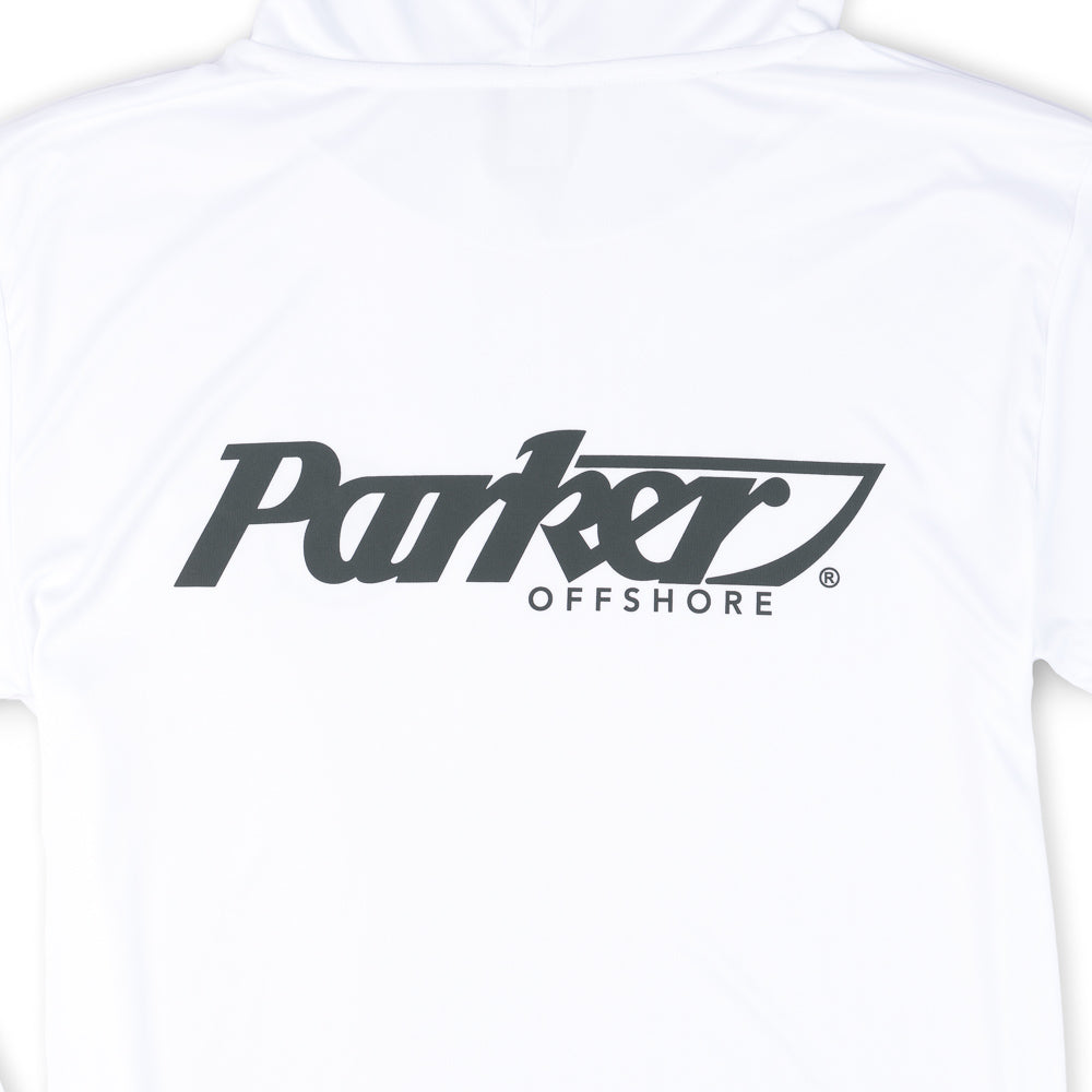 LS Icon Performance Hoodie Tee - White