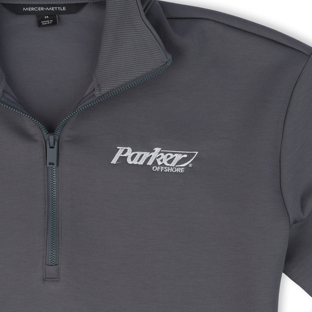 Women's Soft 1/4 Zip Pullover - Storm Grey