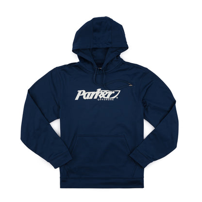 Wicking Hooded Sweatshirt - Navy