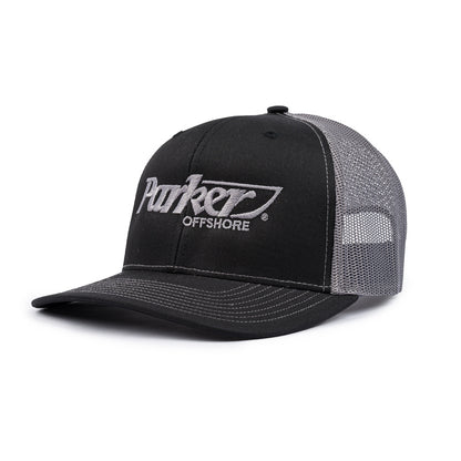 Classic Trucker Cap - Black / Charcoal