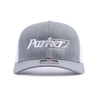 Classic Trucker Cap - Heather Grey / White