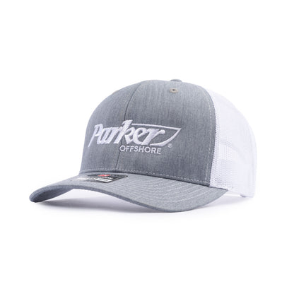 Classic Trucker Cap - Heather Grey / White