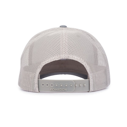 Classic Trucker Patch Cap - Heather Grey / Light Grey