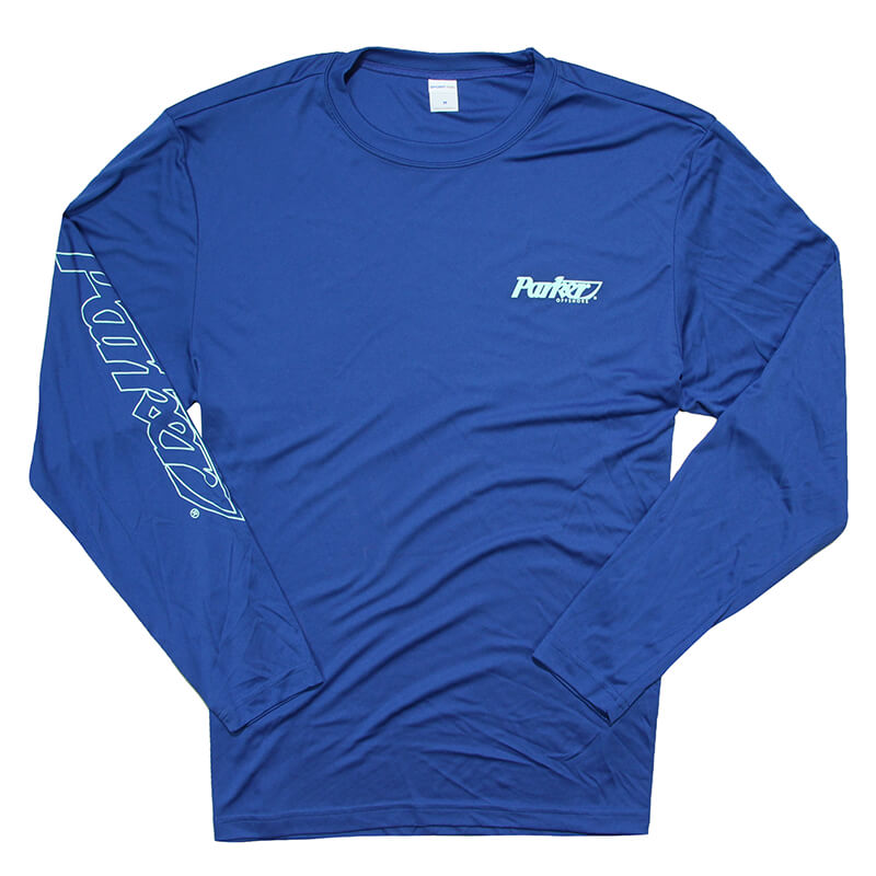 Competitor LS Performance Tee - Royal - CLEARANCE – Parker Boats Gear