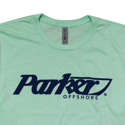 Blended Soft Logo Tee - Mint Green - CLEARANCE