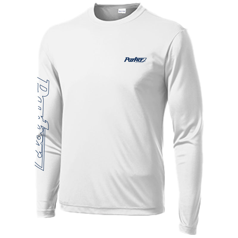 Competitor LS Performance Tee - White - CLEARANCE