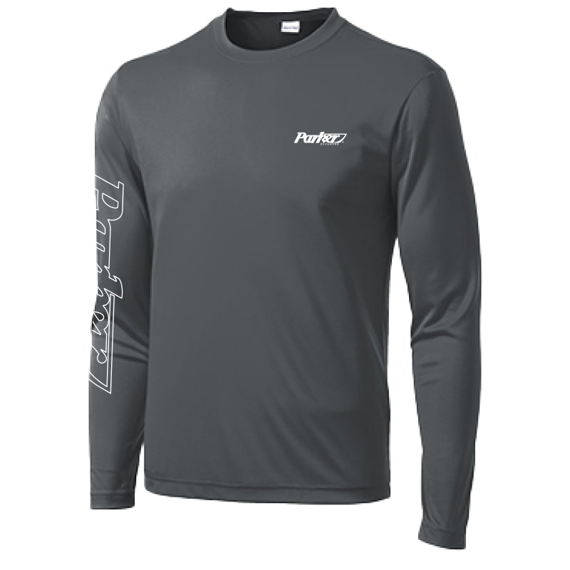 Competitor LS Performance Tee - Iron Grey - CLEARANCE